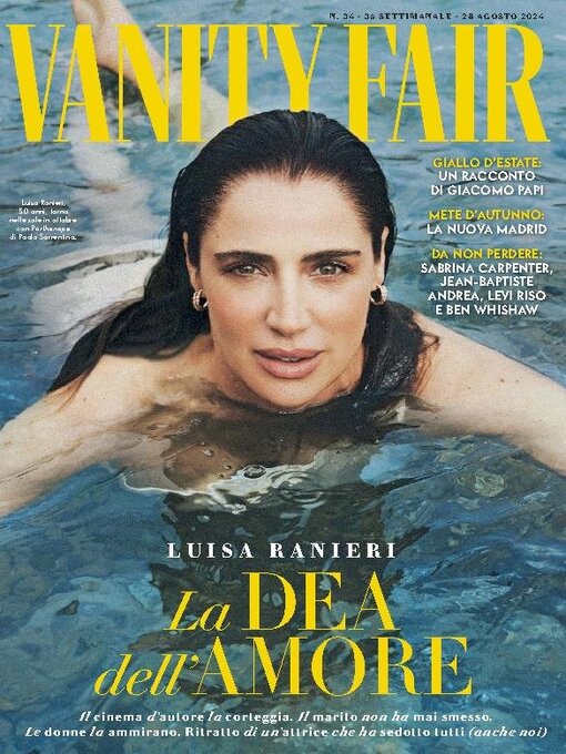 Title details for Vanity Fair Italia by Edizioni Condé Nast S.p.A. - Available